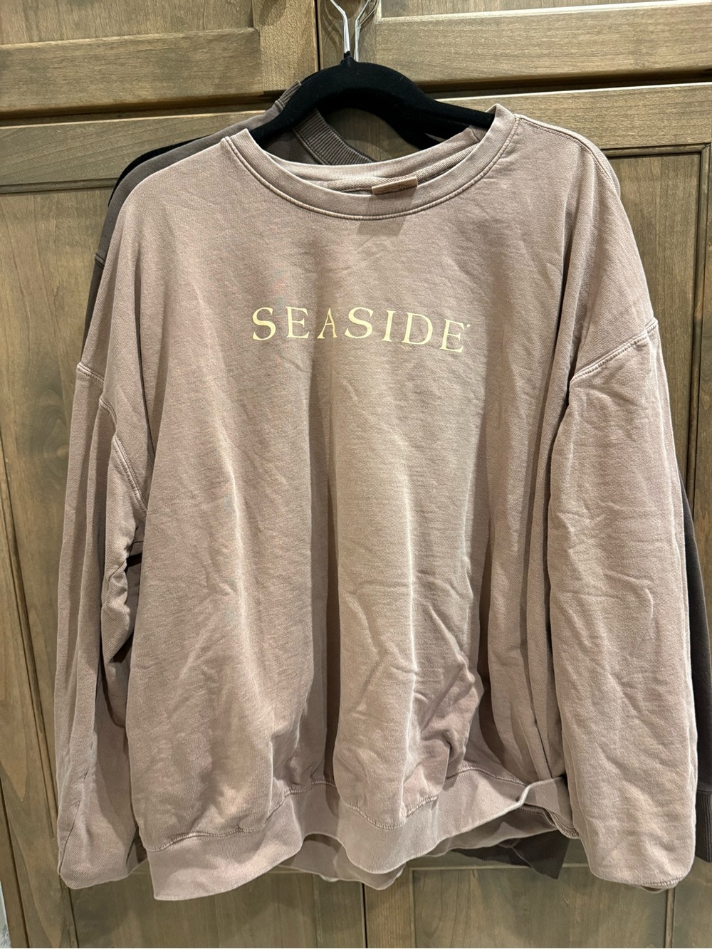 Comfort Colors Seaside Crewneck Sweatshirt - Dusty Taupe